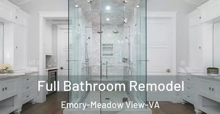 inner Bathroom imggen Full Bathroom Remodel Emory-Meadow View-VA