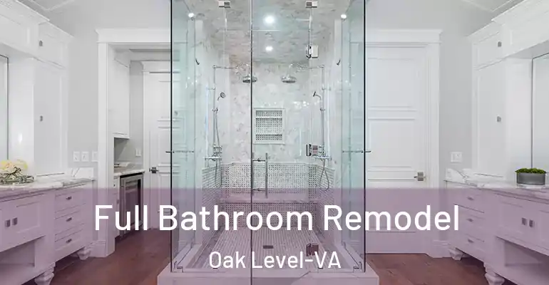 inner Bathroom imggen Full Bathroom Remodel Oak Level-VA