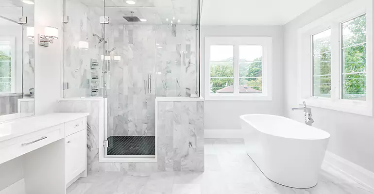 Full Shower Remodel in Roanoke