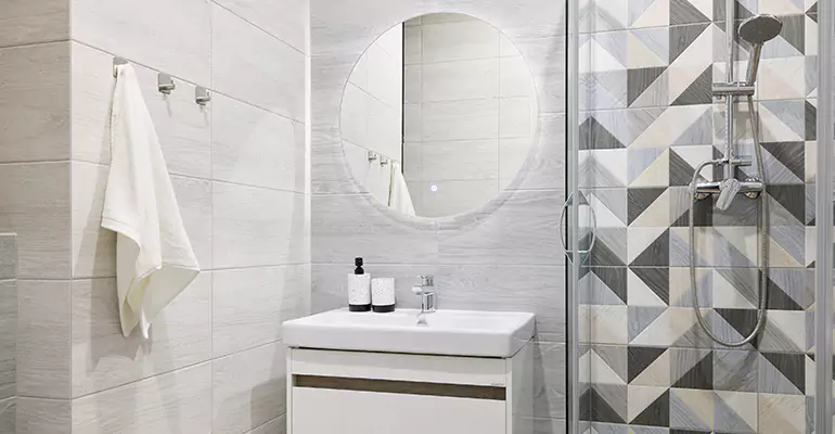 Small Master Bathroom Remodel in Roanoke