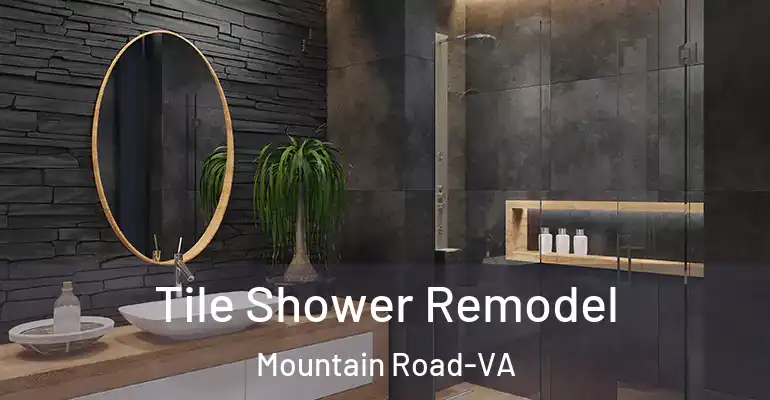 inner Bathroom imggen Tile Shower Remodel Mountain Road-VA